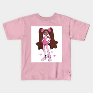 Evie The Robot Girl Kids T-Shirt